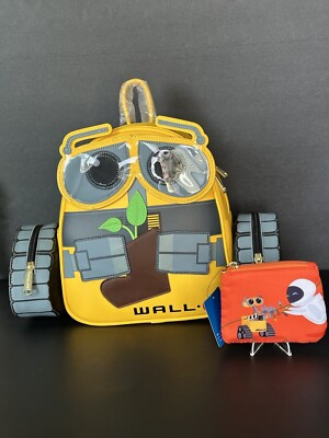 NEW Loungefly Disney WALL-E Boot Mini Backpack  & Coin Purse FREE SHIPPING | eBay US