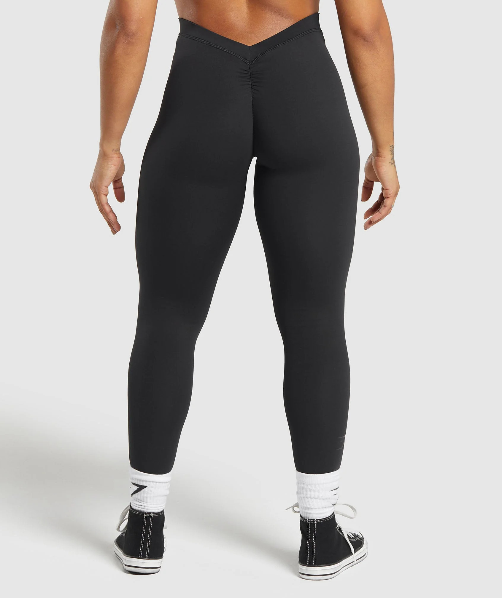 Gymshark Lifting Dipped Waistband Leggings - Black | Gymshark US