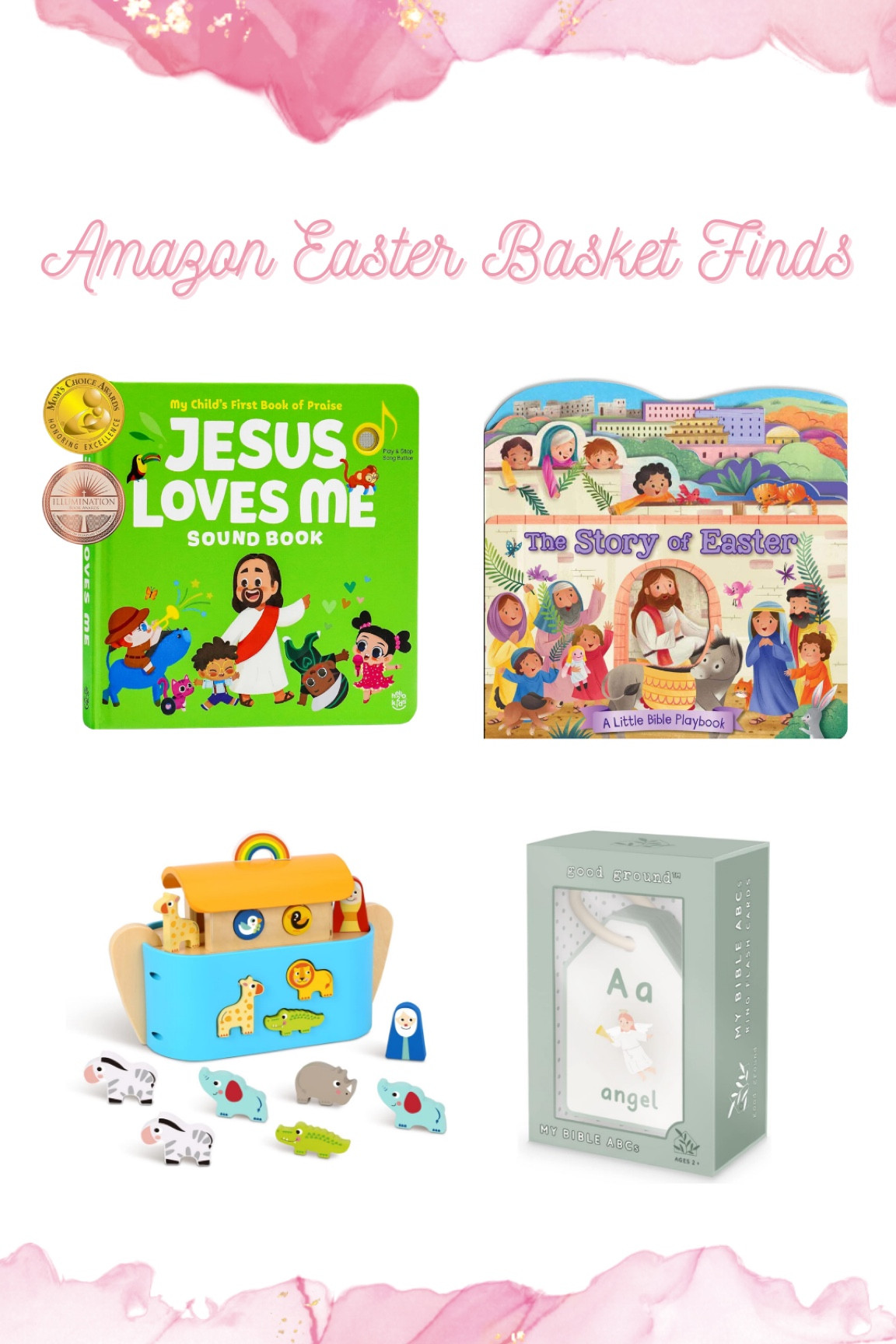 Amazon Easter Basket Finds promoting the true meaning of Easter! 🤍