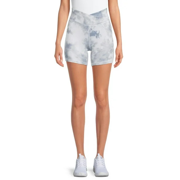 Avia Women's Cross Waist 5'' Bike Short - Walmart.com | Walmart (US)