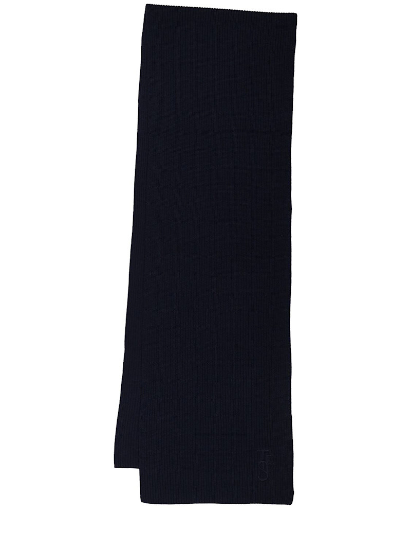 Colton wool blend knit scarf | Luisaviaroma