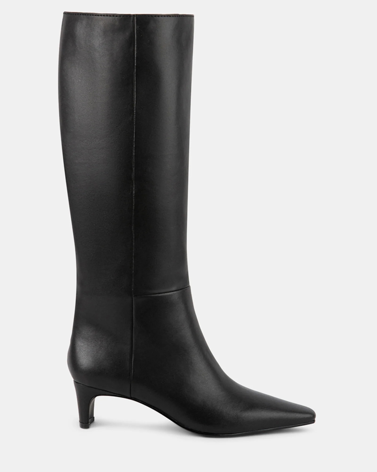 DAGNE BLACK LEATHER | Steve Madden (Canada)