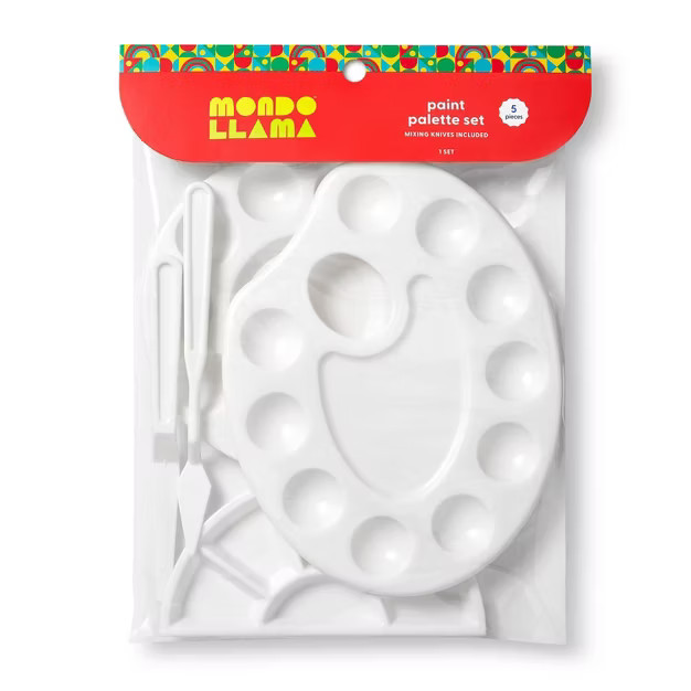 5pc Paint Palette Set - Mondo Llama™ | Target