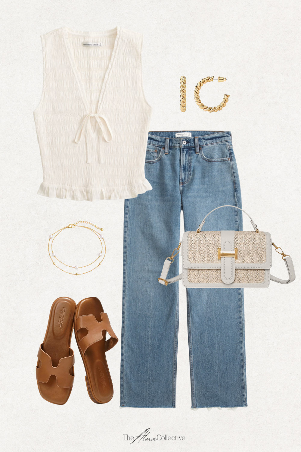 Easy spring style in soft neutrals 🤍 

 #LTKootd #LTKSeasonal #LTKPetite
