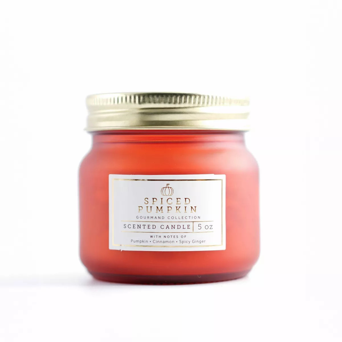 Landon Tyler 5oz Lidded Glass Candle Spiced Pumpkin | Target