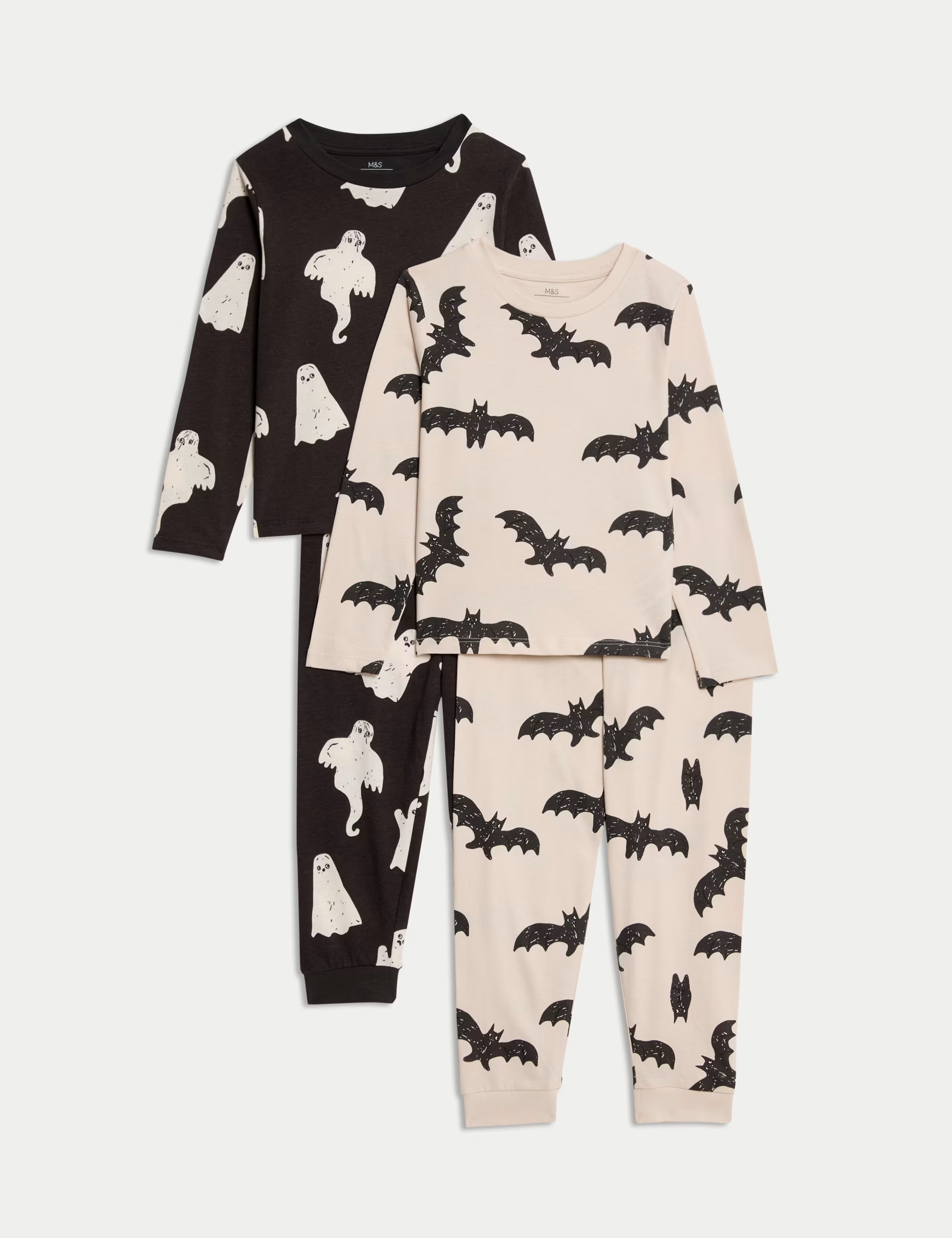 2pk Pure Cotton Halloween Pyjama Sets (1-10 Yrs) | Marks & Spencer (UK)