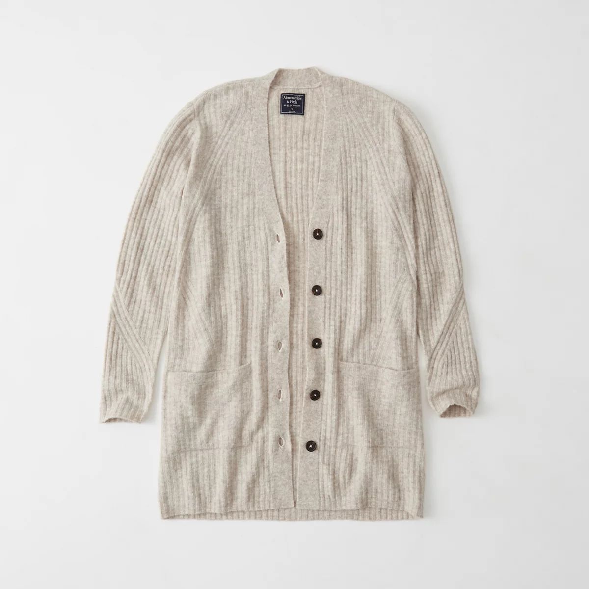 Ribbed Duster Cardigan | Abercrombie & Fitch US & UK