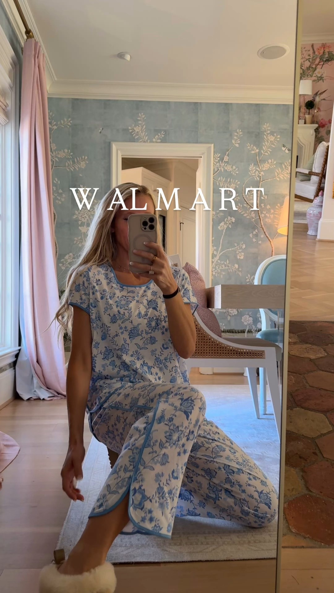 Soft blue florals, airy fabric, and just enough structure to feel pretty while still completely comfy.

Proof that pajamas can feel charming, feminine, and a little bit timeless.

🔗https://walmart.markable.ai/GbtTMcs9

#CozyChic #BlueAndWhite #IntentionalLiving
