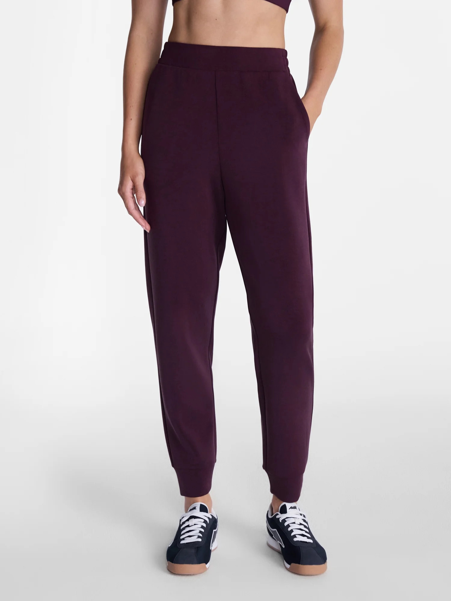 Avia Women's and Women's Plus ScubaKnit Joggers, Full Length, Size XS-4X | Walmart (US)