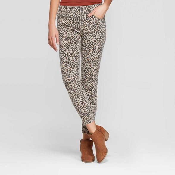 Women's Mid-Rise No Gap Waist Twill Skinny Pants - Knox Rose™ | Target