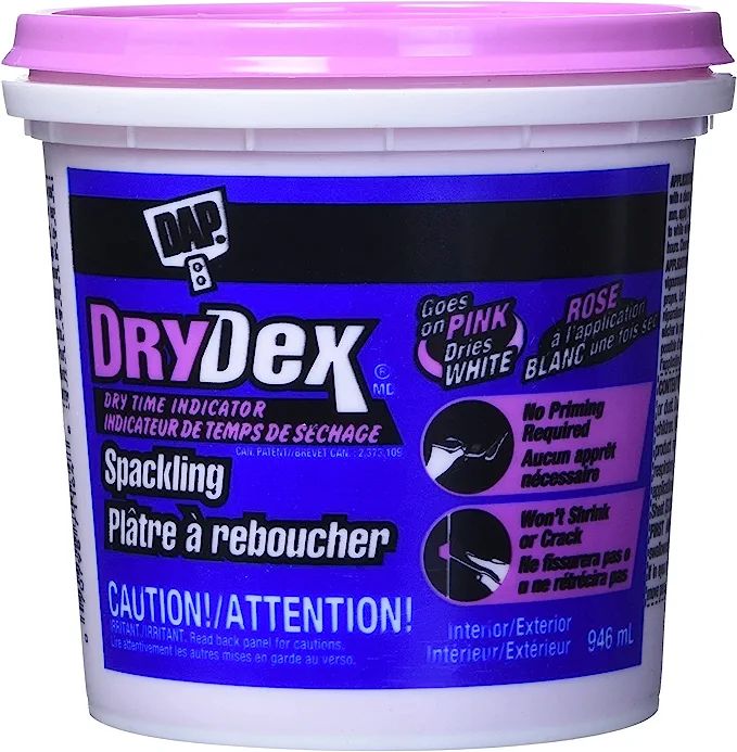 1 qt Dap 12330 DryDex Interior/Exterior Spackling | Amazon (US)