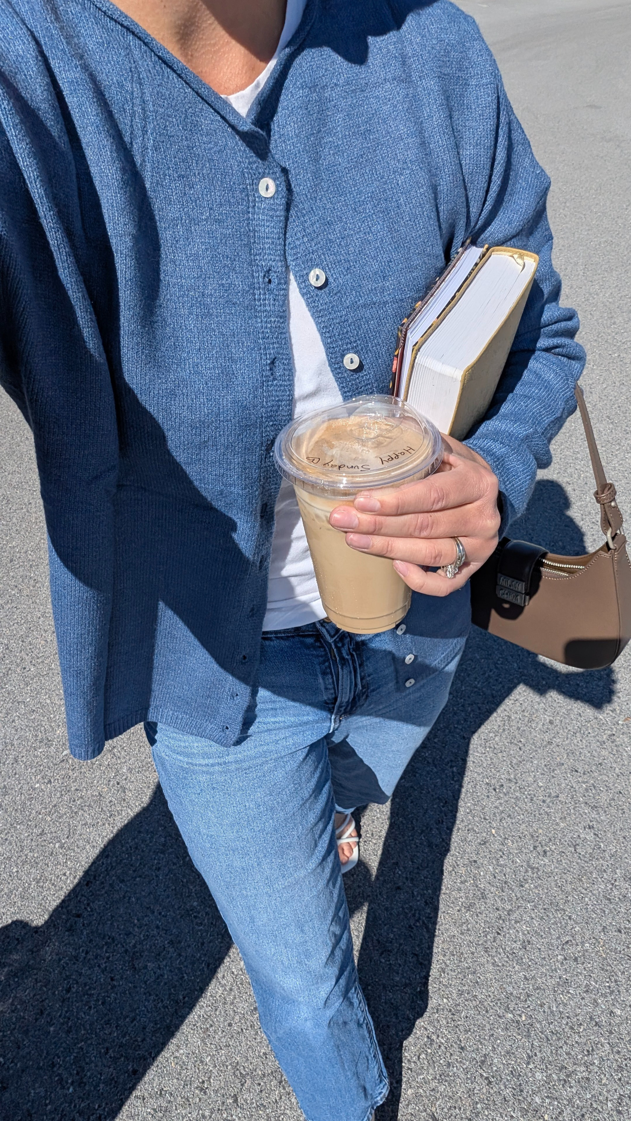 what I wore to church Sunday , I can't link my pants but I'll link a similar pair I have and love by quince 

#LTKootd #LTKgrwm #LTKmomlife
