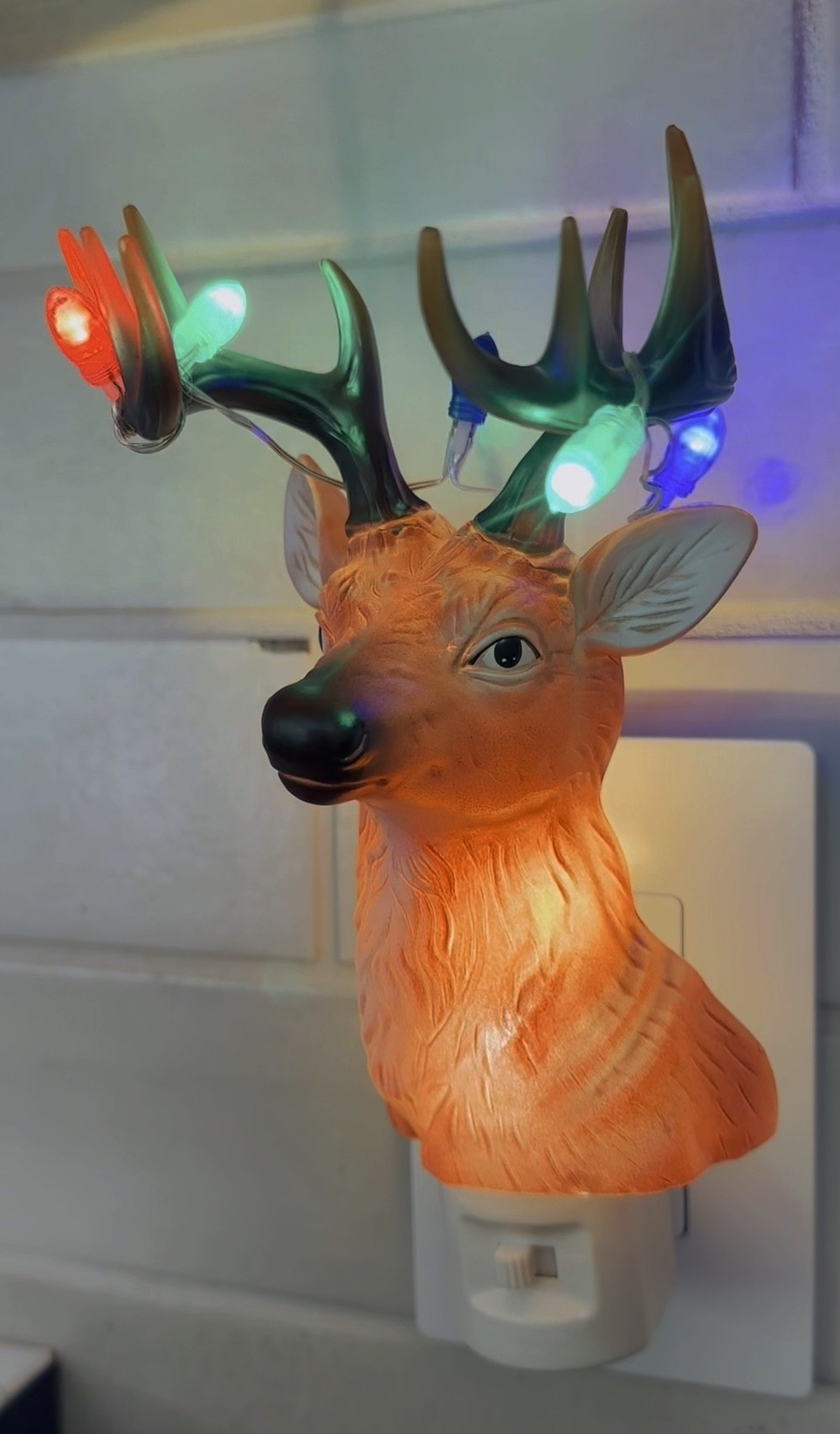Christmas reindeer night light! I love him. I bought him a couple years ago in Leavenworth, Washington. I’ve now bought quite a few for Christmas gifts! 

#LTKHolidaySale #LTKHoliday #LTKGiftGuide