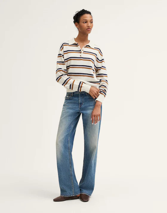 Polo Sweater in SoftWool | Madewell