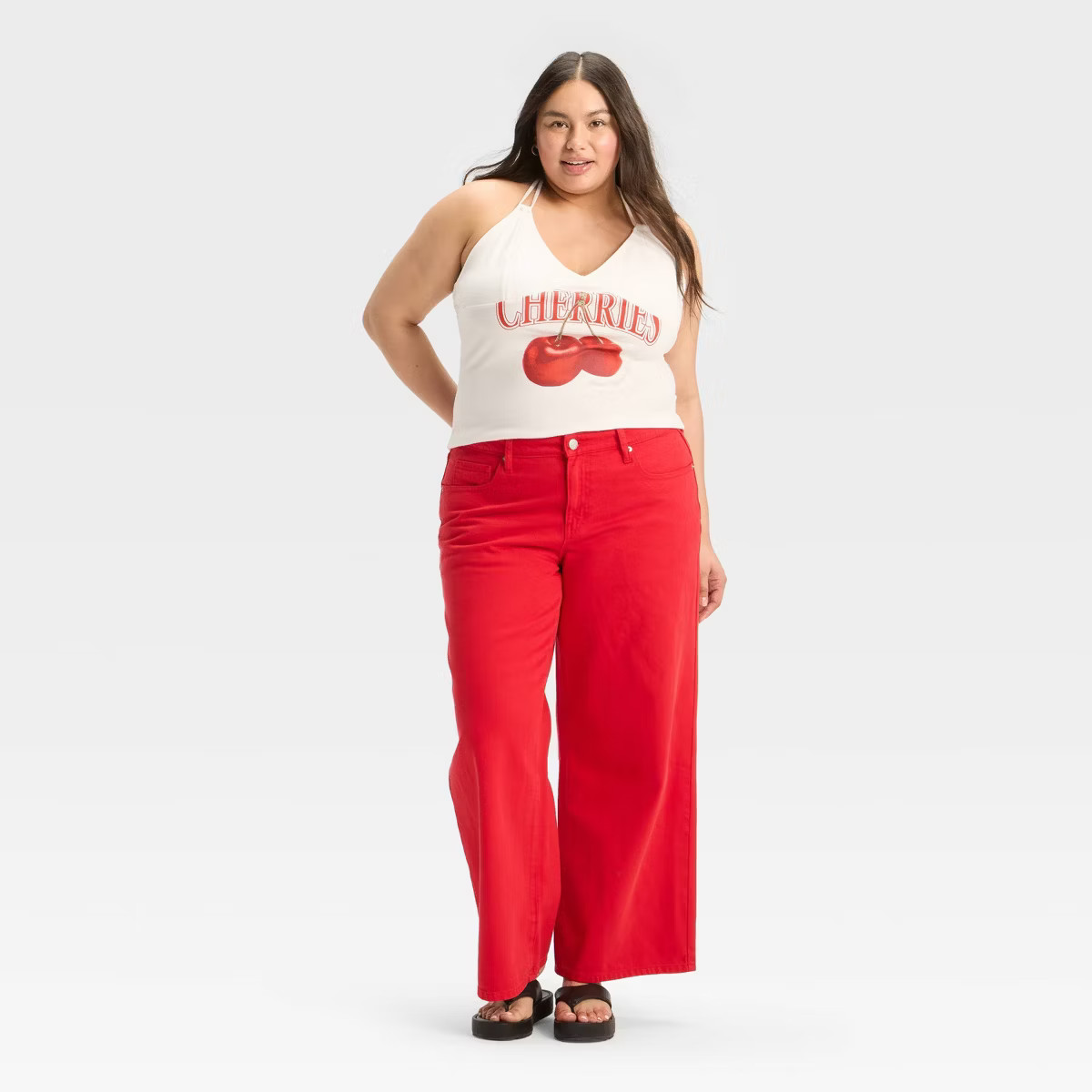 Women's Low-Rise Wide Leg Baggy Jeans - Wild Fable™ | Target