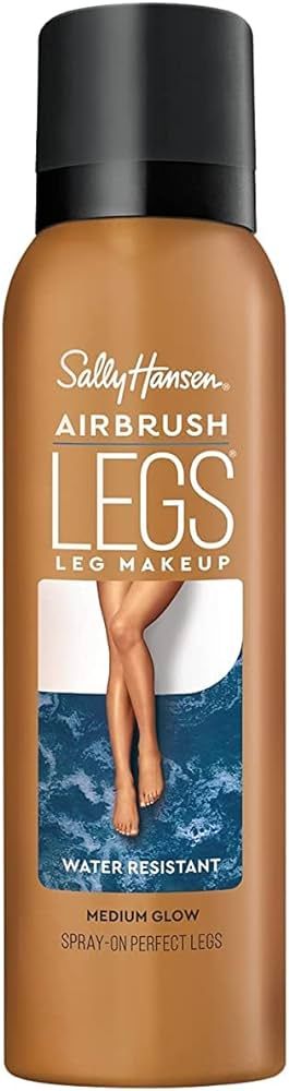 Sally Hansen Airbrush Legs, Leg Spray-On Makeup, Medium Glow 4.4 Oz | Amazon (US)