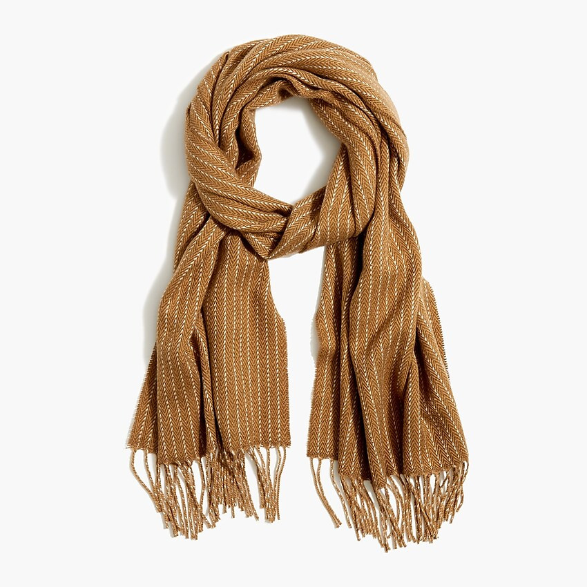 Herringbone scarf | J.Crew Factory