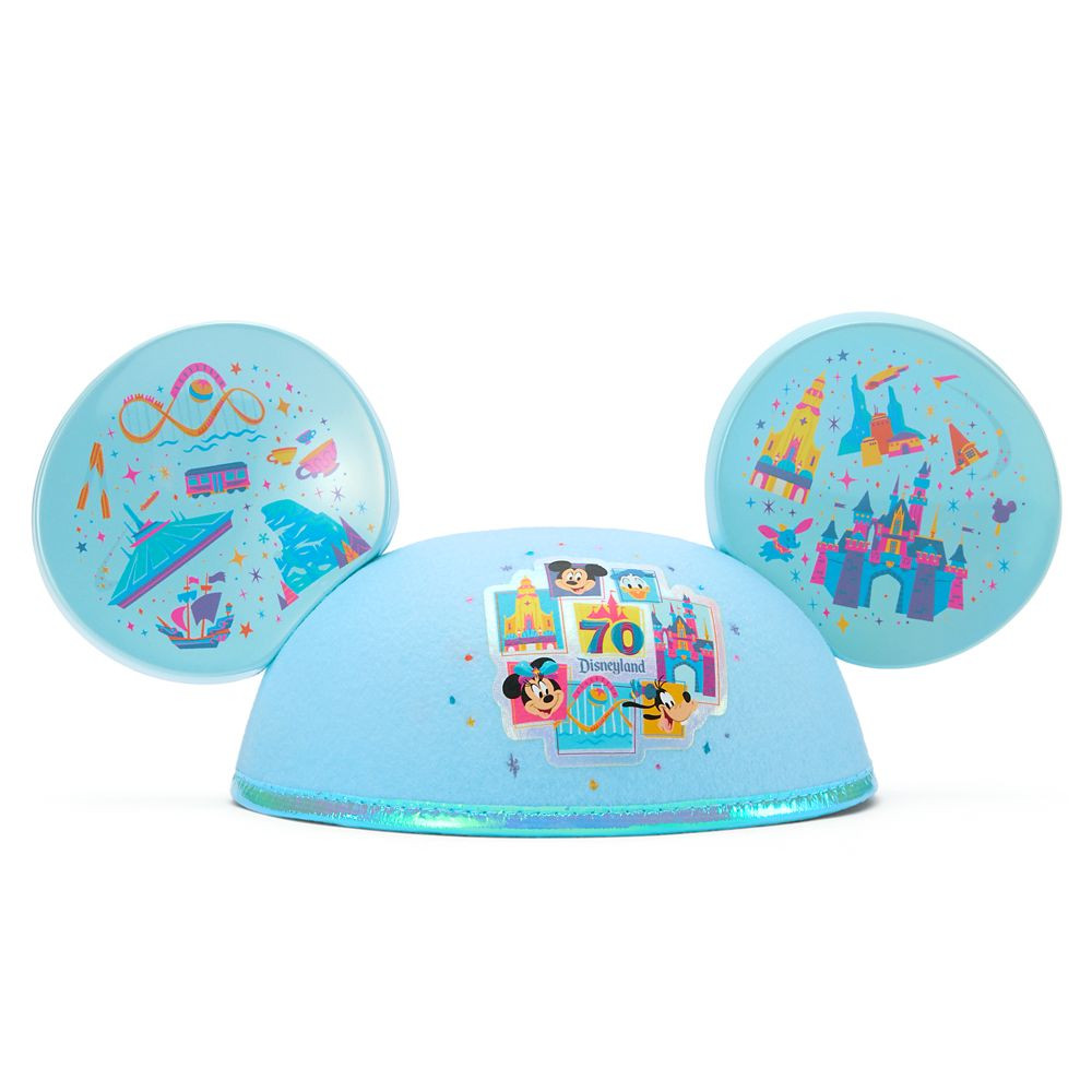 Mickey Mouse and Friends Ear Hat for Kids – Disneyland 70th Anniversary Celebration | Disney Store