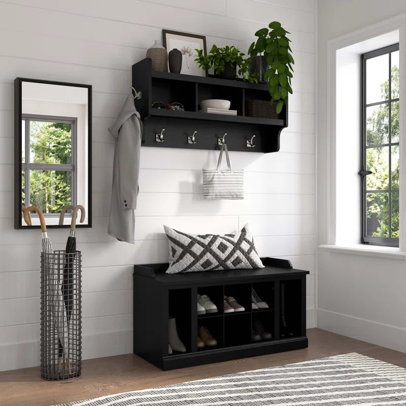 Nara Hall Tree with Bench and Shoe Storage | Wayfair North America