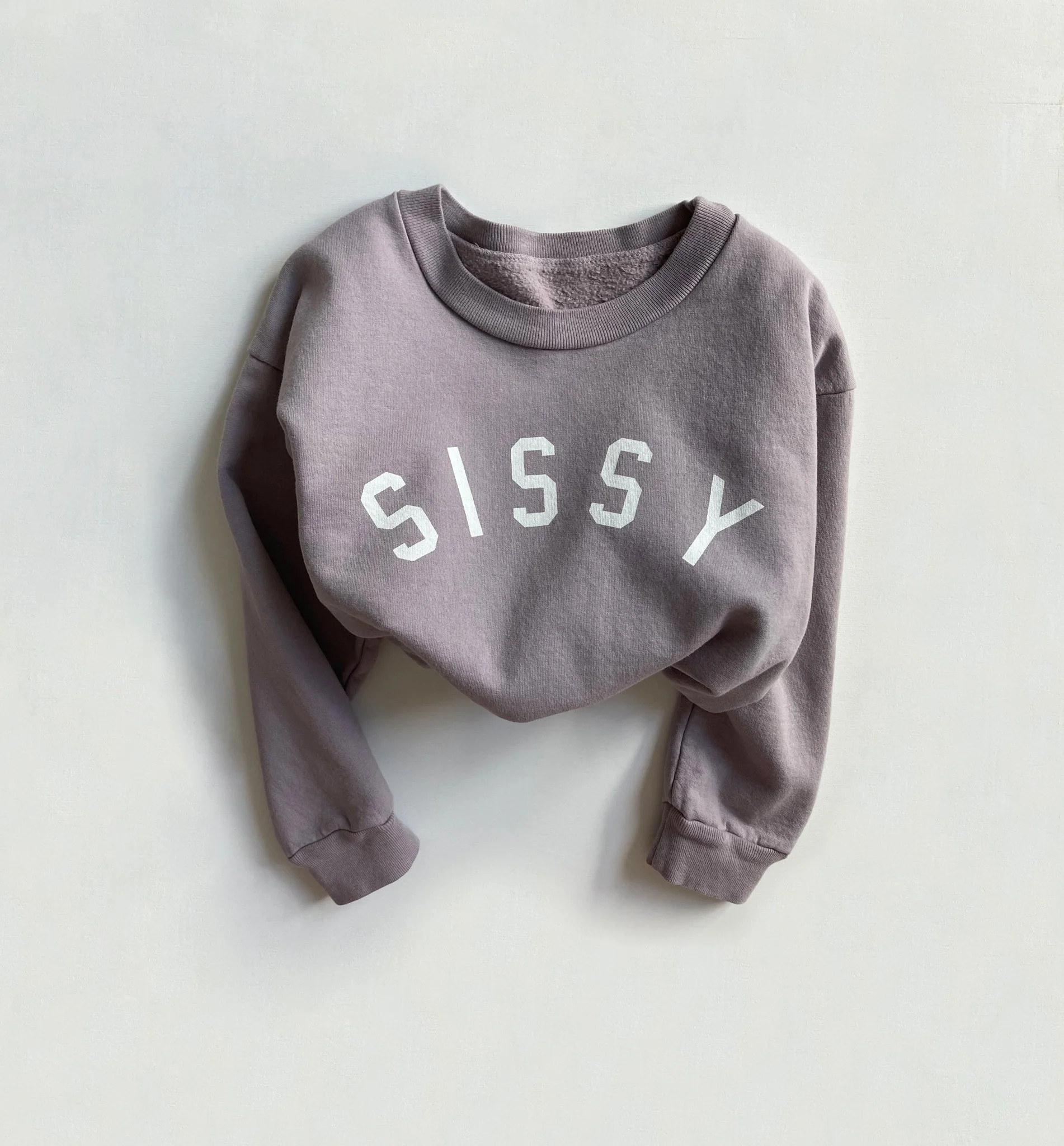 Kids Sissy® Everyday Girls Sweatshirt in Blackberry Color | Ford and Wyatt