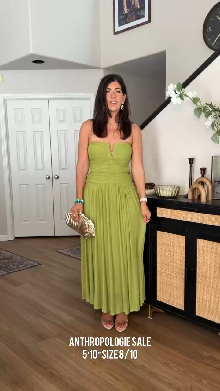 20% off Anthro with code meghan20 in a medium. 

Anthro sale, midsize summer style, casual outfit, summer dresses, summer outfits, everyday outfit, mom outfit