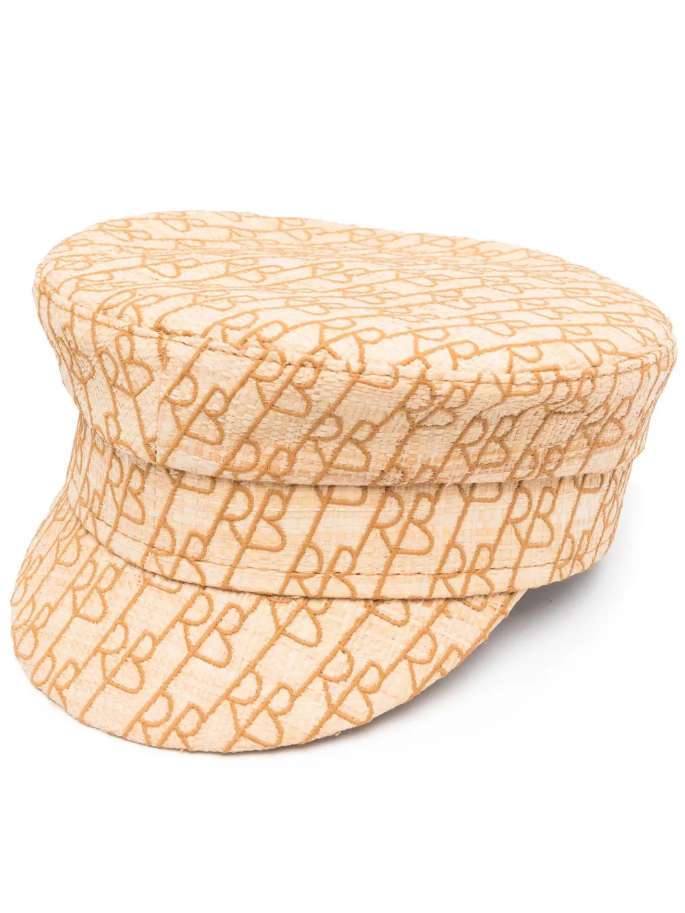 Ruslan Baginskiy monogram-print Beret - Farfetch | Farfetch Global