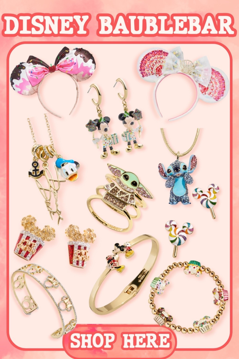👑✨Are you looking for Disney bling that’s classy, fun, & fashionable? Well Hello Magic’s got you covered with BaubleBar! 

🛍️Shop with us for our favorite picks for Disney jewelry and ears! 

#LTKFamily #LTKTravel