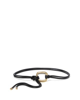 Madewell Women's Sculpted Buckle Tie Leather Belt | Bloomingdale's (US)