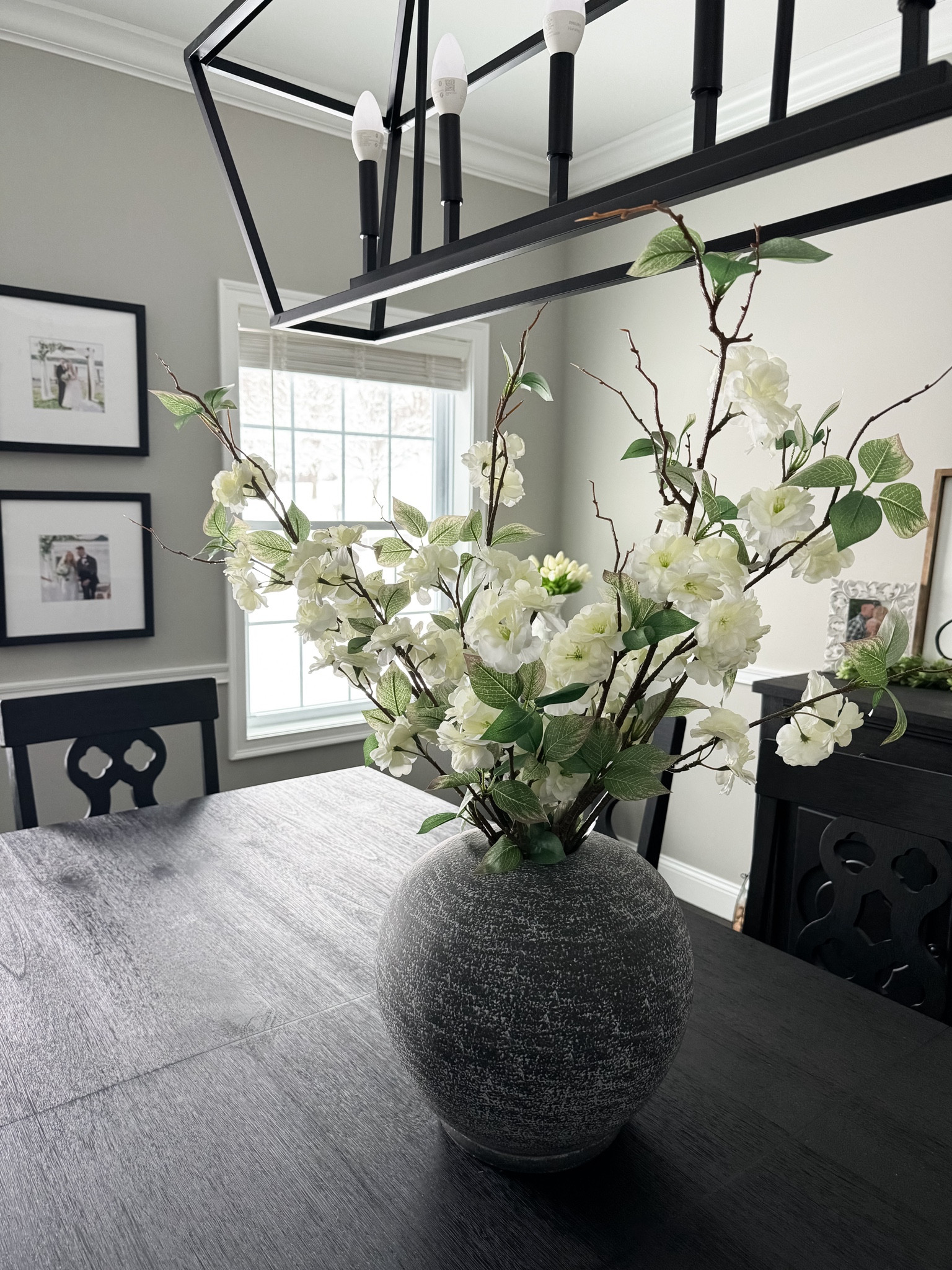 Oversized cherry blossom stems and black ceramic base in our dining room😍 only $5 each!

#LTKSeasonal #LTKfindsunder50 #LTKhome