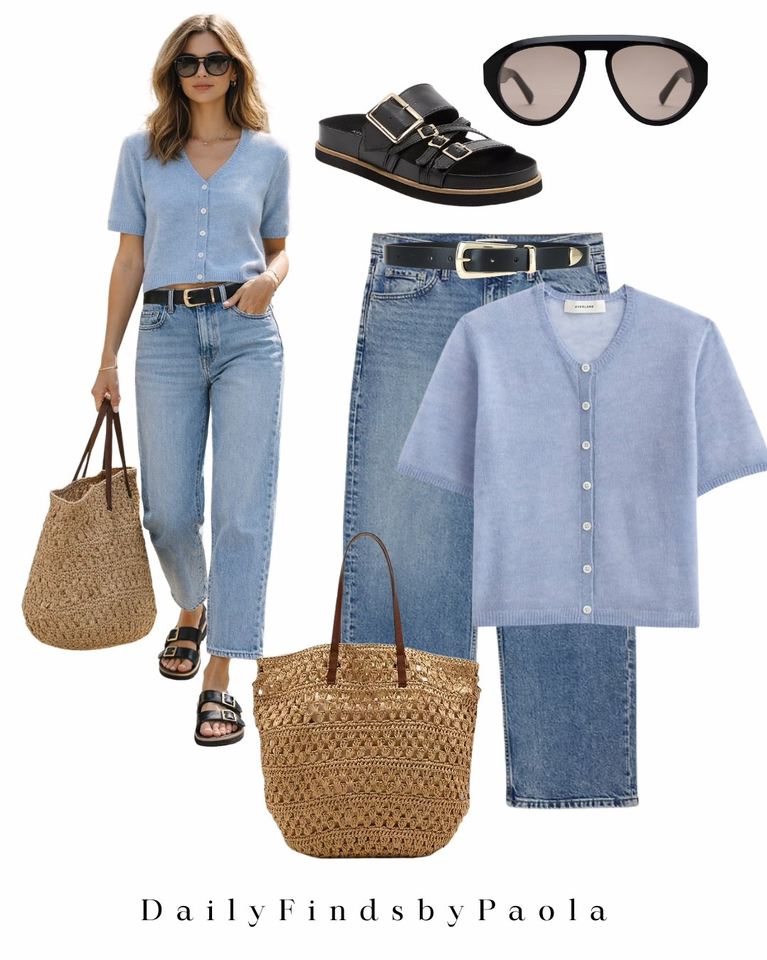 This is your sign to elevate your everyday basics 🤍
The perfect denim + soft blue knit = effortless chic every time.
Simple, timeless, and looks way more expensive than it is.

#LTKootd #LTKU #LTKSeasonal
