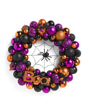 18in Shatterproof Halloween Wreath | Halloween | T.J.Maxx | TJ Maxx