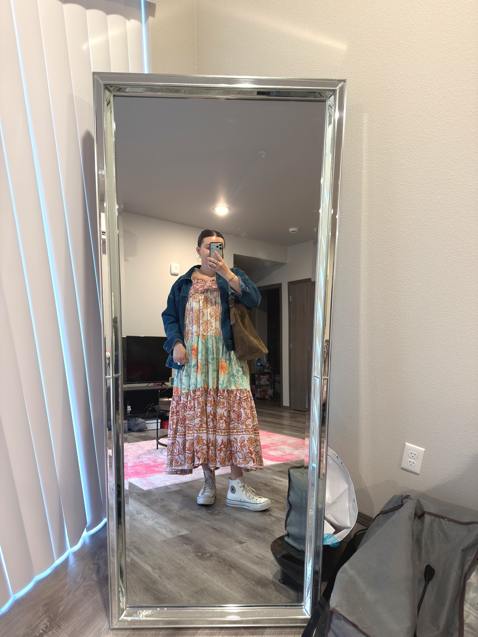 Happy Palm Sunday!! Wearing my Sunday best for mass today, this dress was just perfect and would be great for Easter too 🐣

I’m wearing a M dress, size 8 jacket and size 9 sneakers 

#LTKSeasonal #LTKMidsize #LTKootd