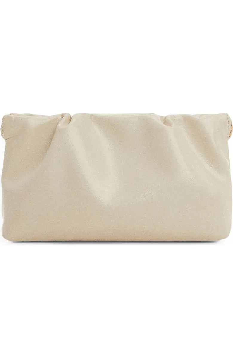 MANGO Feria Faux Leather Clutch | Nordstrom | Nordstrom