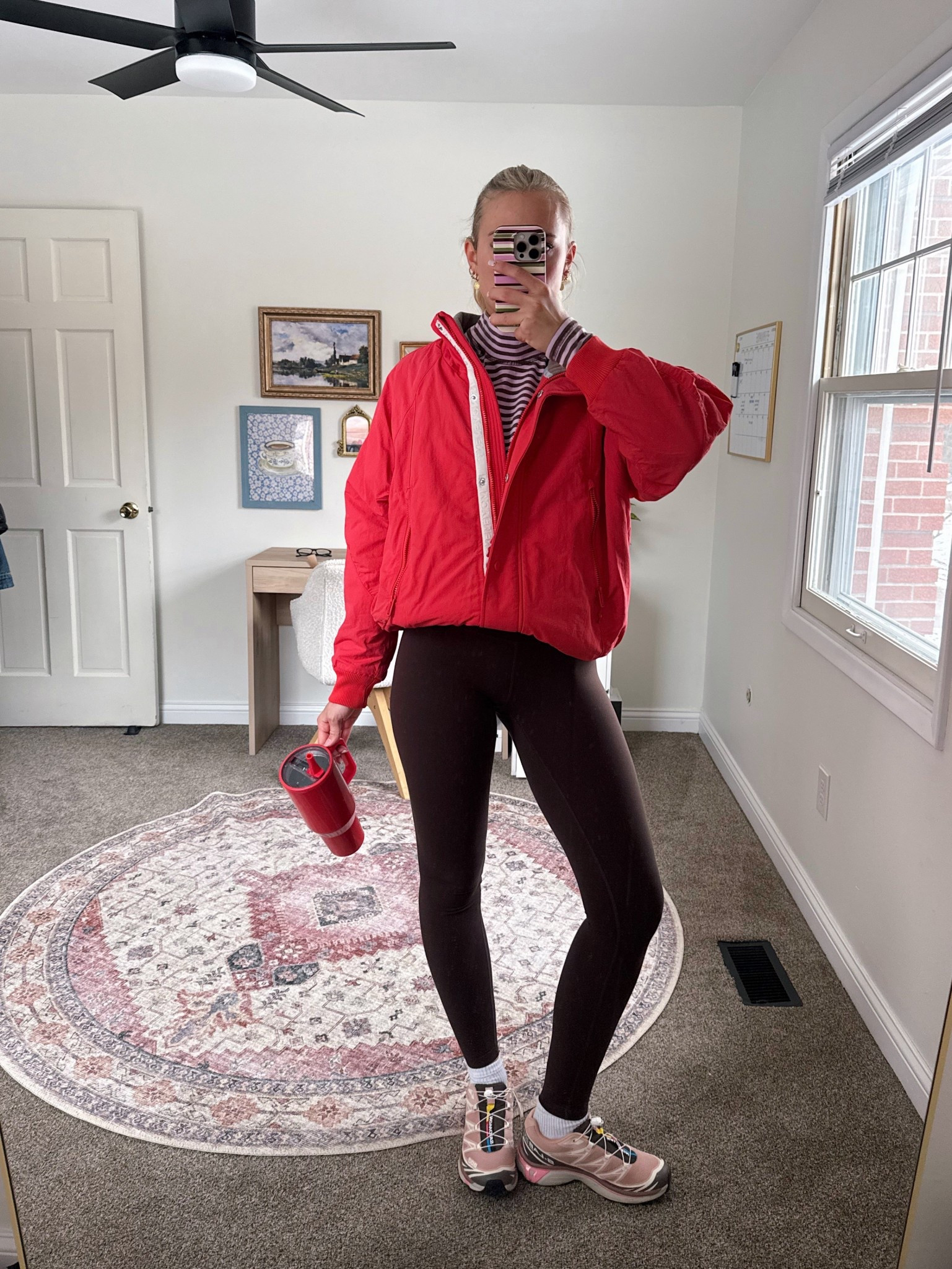 What I wore to the gym 🍓🌷 smalls in everything!

#LTKActive #LTKootd