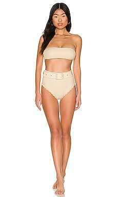 Maiyo Luna Bikini Set in Gold from Revolve.com | Revolve Clothing (Global)