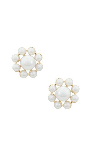 Lola Earring in Pearl | Revolve Clothing (Global)