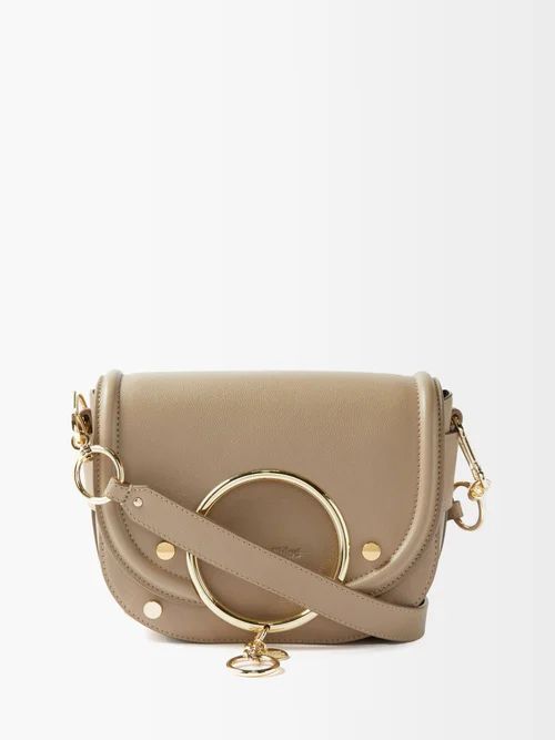See By Chloé - Mara Leather Cross-body Bag - Womens - Grey | Matches (US)