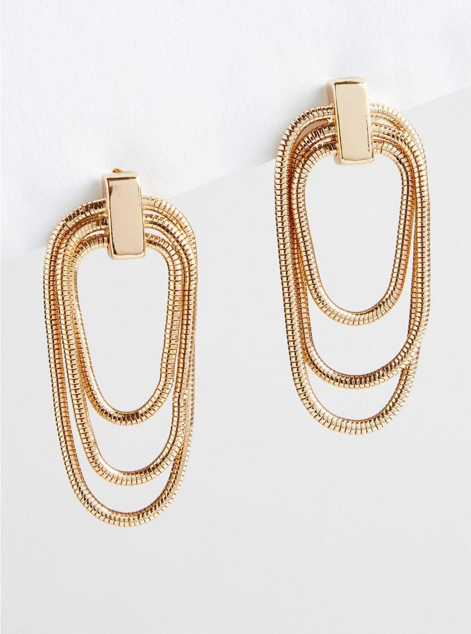 Snake Chain Drop Earring | Torrid (US & Canada)