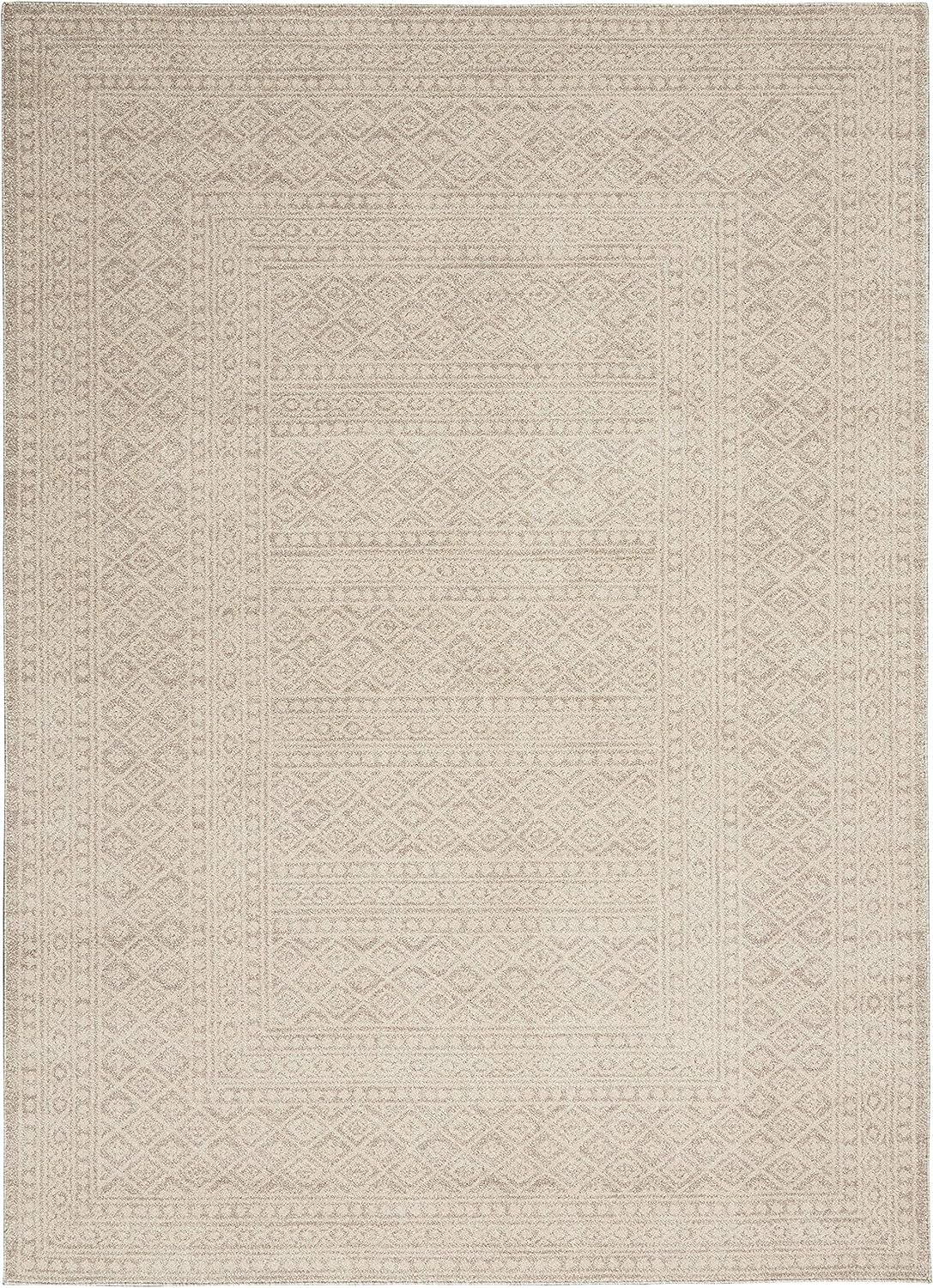 Nourison Royal Moroccan Distressed Bohemian Beige 4' x 6' Area Rug (4'x6') | Amazon (US)