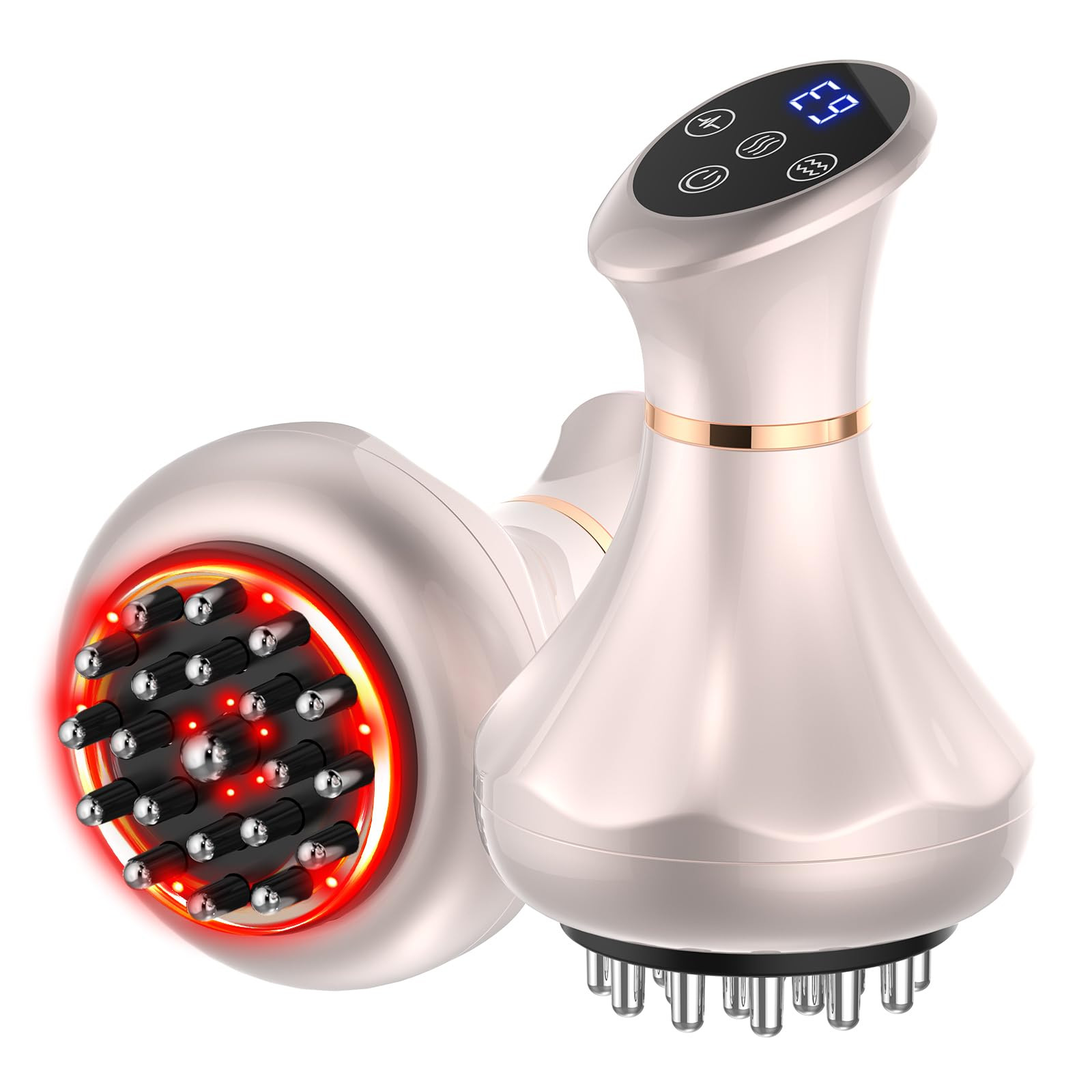 Lymphatic Drainage Massager, Anti Cellulite Massage Tool For Belly & Thigh Stretch Marks & Cellul... | Amazon (US)