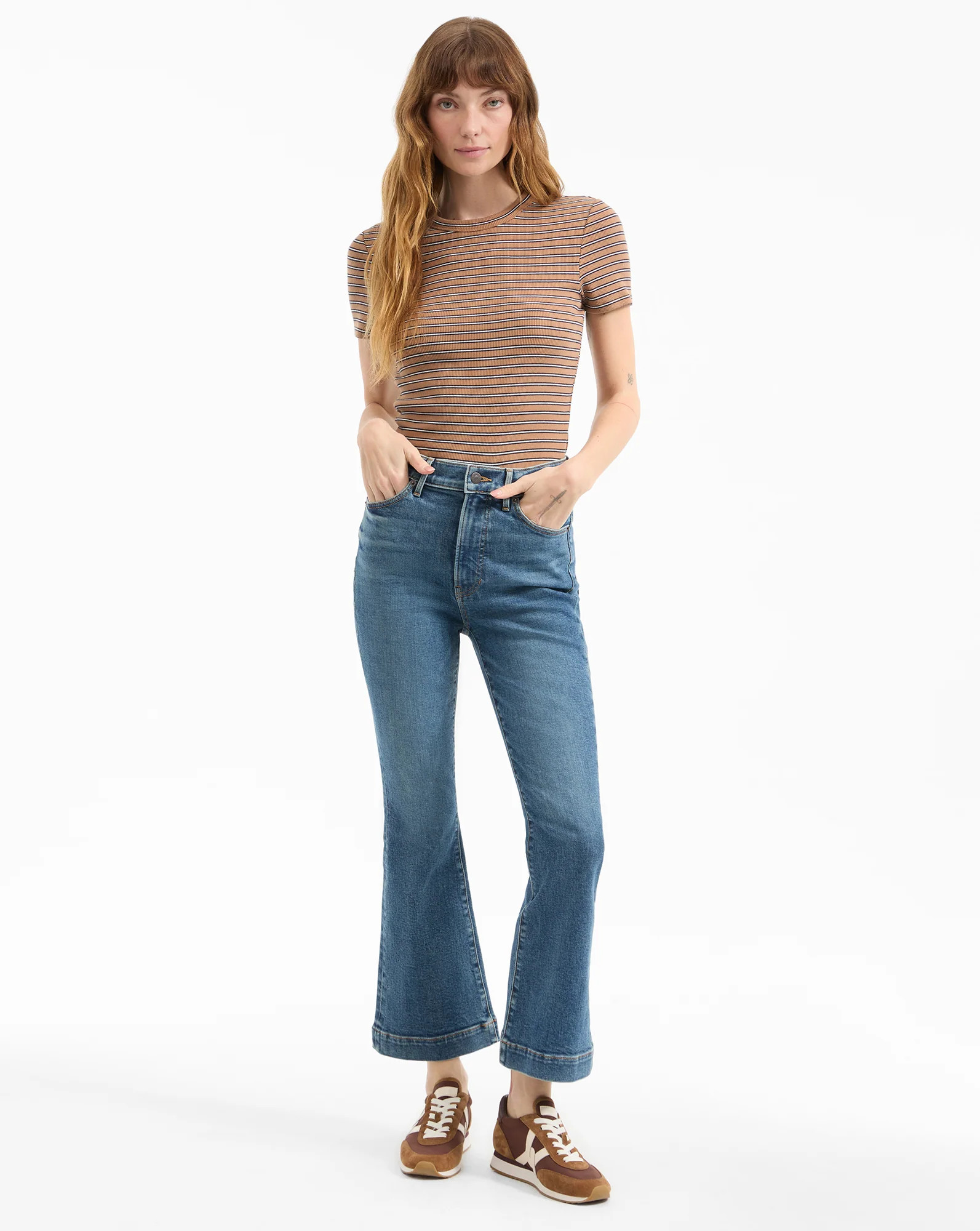 Carson Kick-Flare Jean | Veronica Beard