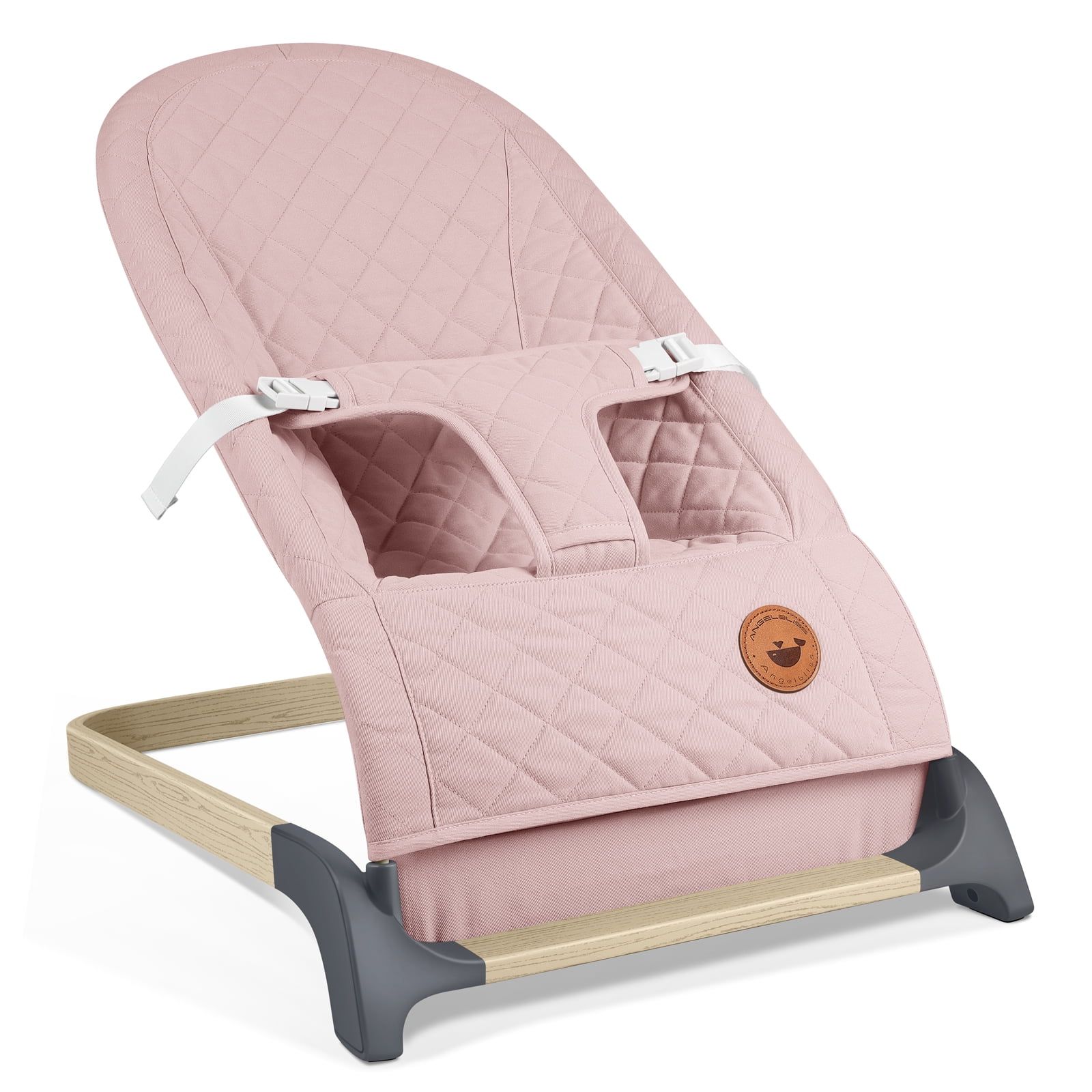 ANGELBLISS Baby Bouncer, Portable Bouncer Seat for Babies, Infants Bouncy Seat with Mesh Fabric, ... | Walmart (US)