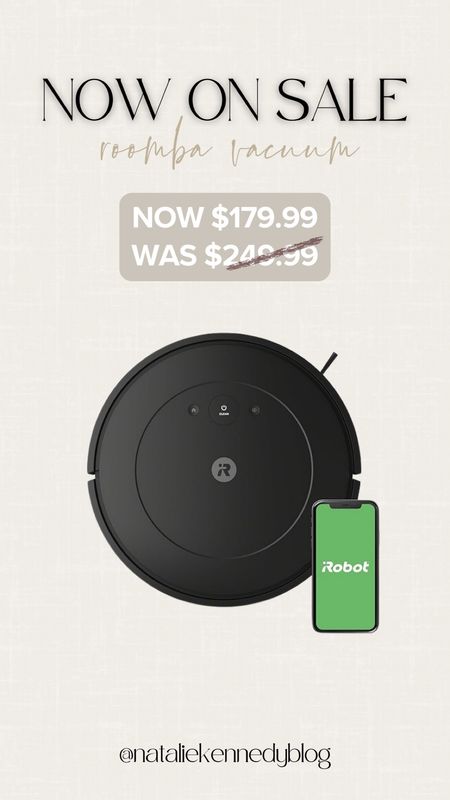 Roomba Vacuum- now on sale!
