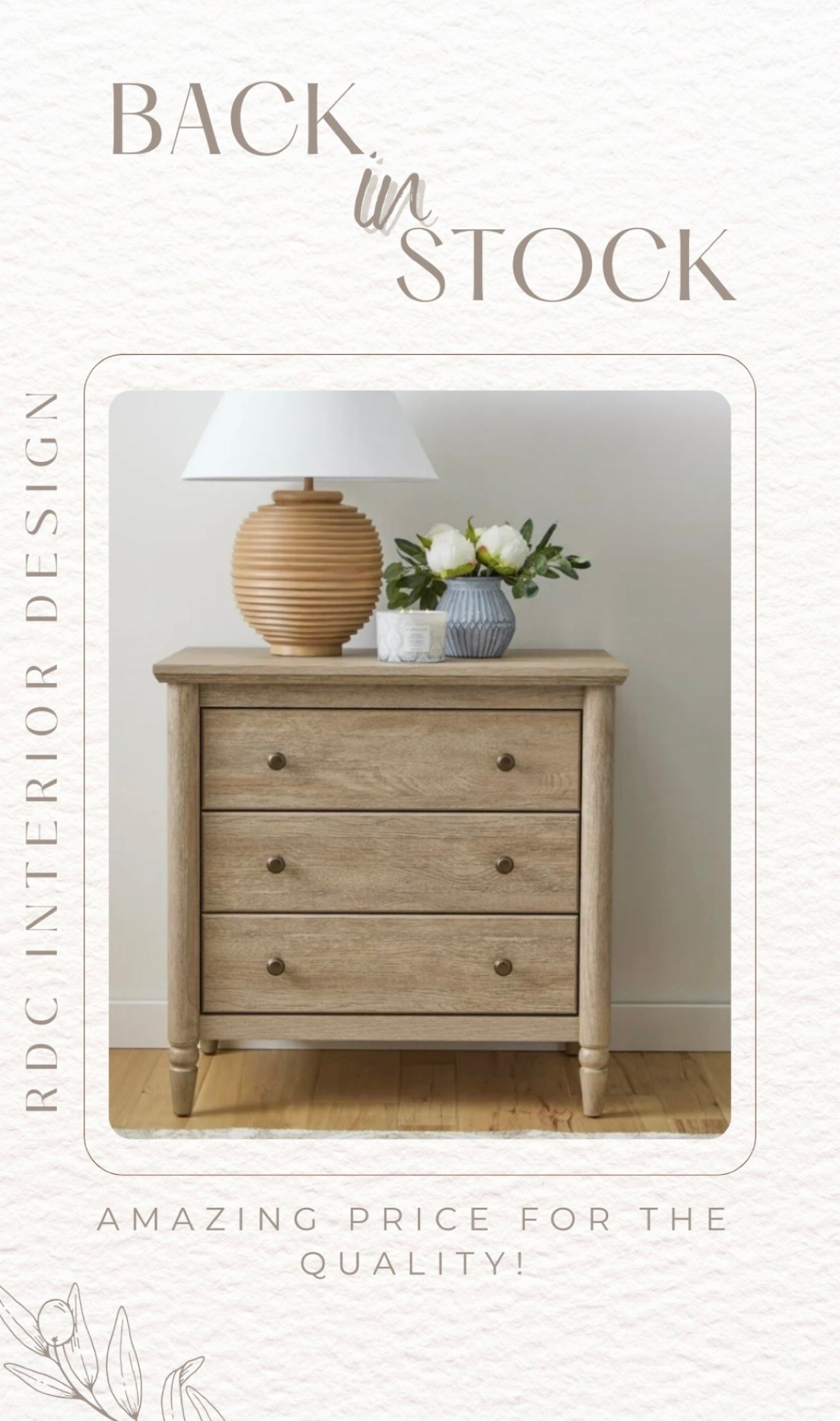 Back in stock! We’ve had these for a little over a year now and they are such a great bedside table size! So much storage AND outlets. Instantly elevates a room. Great designer dupe for an incredible price! I linked the others in the set too - love the black finish as well 😍

Bedroom furniture / affordable nightstands / oak dresser / oak nightstand / tall dresser / pottery barn dupe / bedroom design 

#LTKHome

#LTKHome