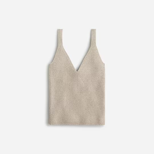 Cashmere sweater-tank | J.Crew US