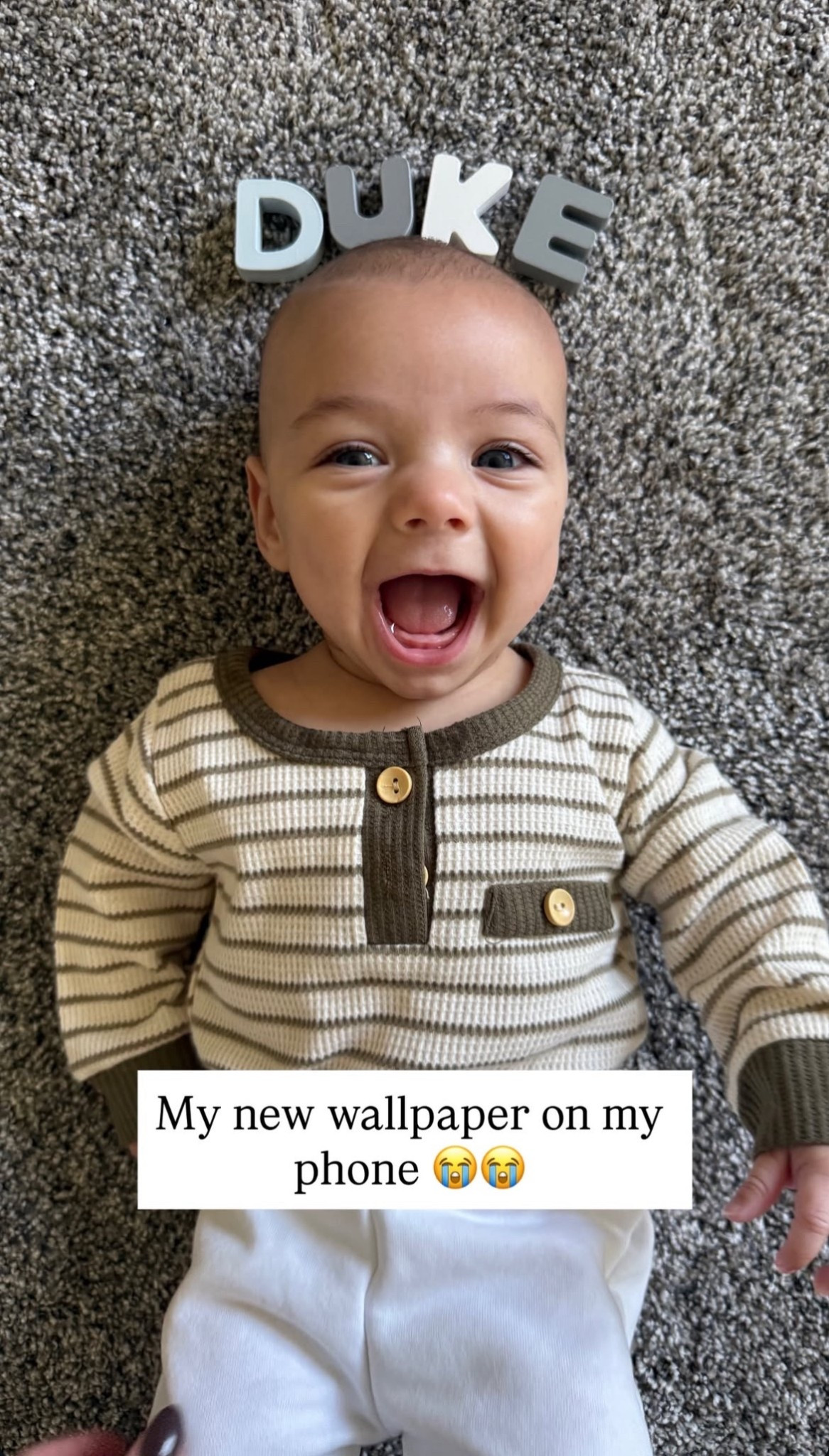 Really cute ribbed, knitted striped long sleeve for babies from Amazon! 

#LTKStyleTip #LTKKids #LTKBaby