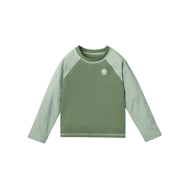 Modern Moments by Gerber Baby and Toddler Boys Long Sleeve Rash Guard and Swim Trunks Set with UP... | Walmart (US)