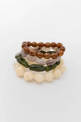 Multi Color Marbled Bracelet Set | Avara