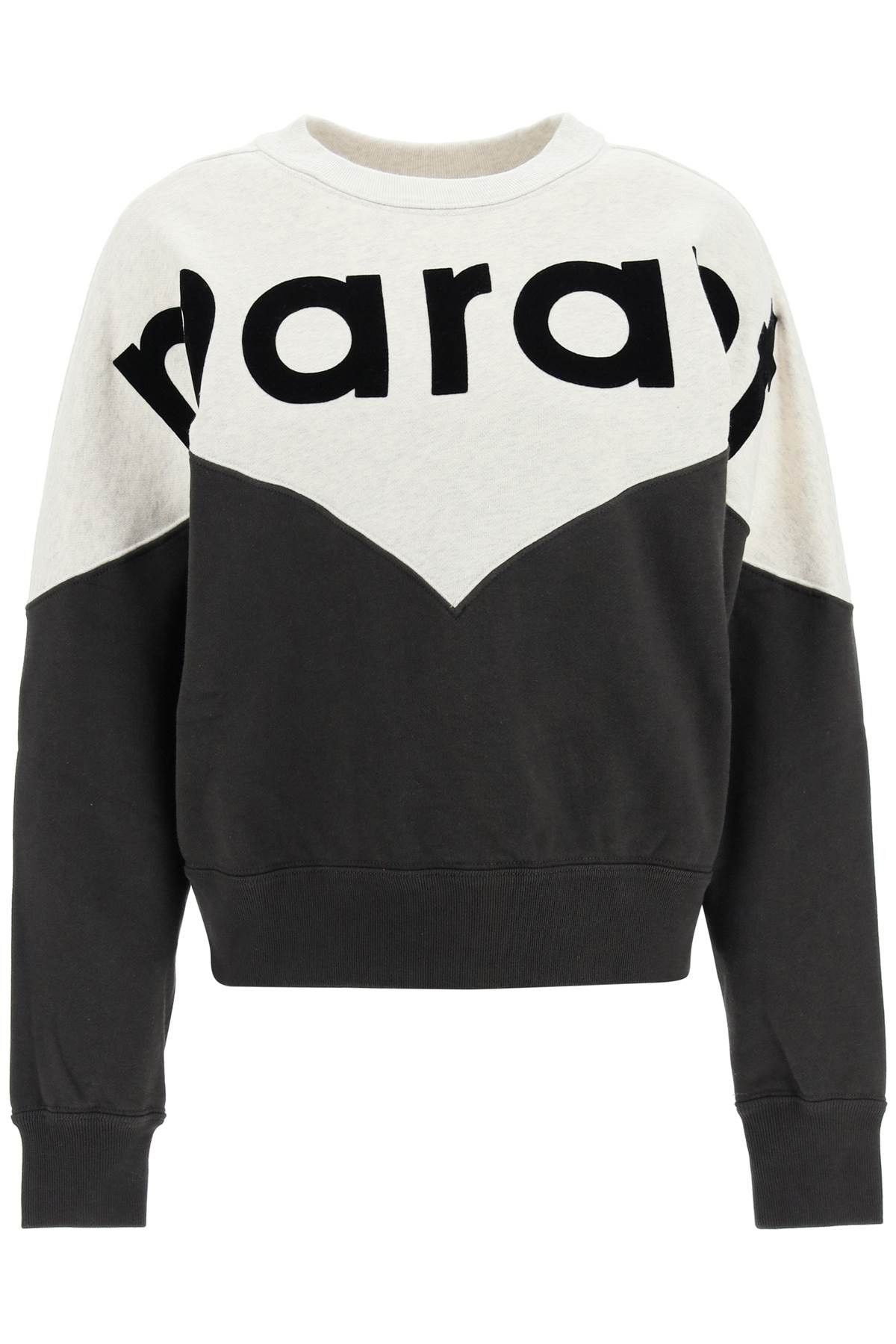 Marant Étoile Houston Sweatshirt With Flocked Logo | Italist.com US