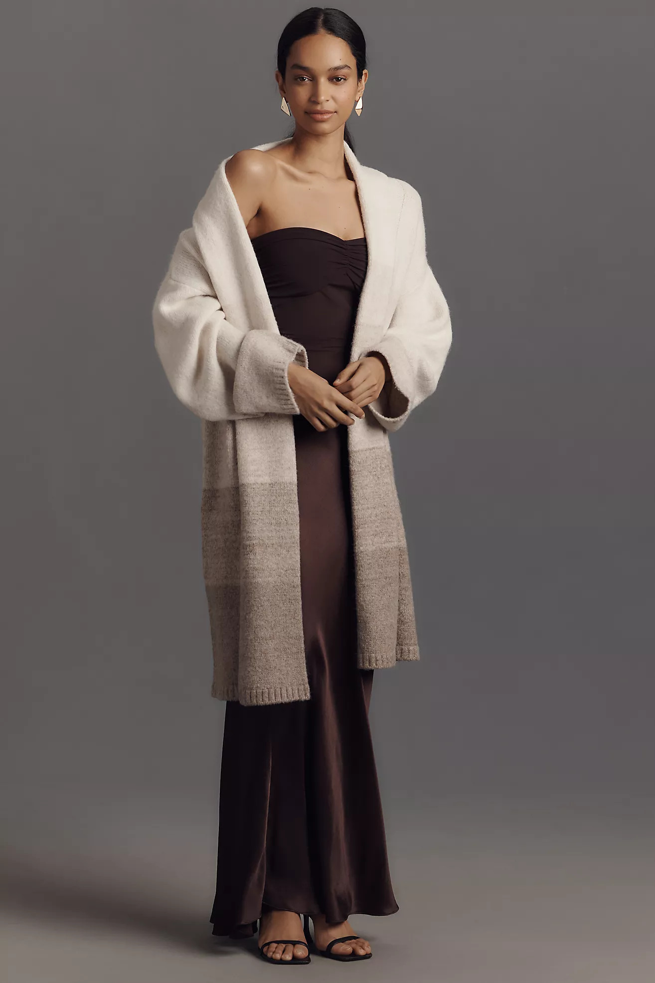 The Mariel Longline Cardigan Sweater | Anthropologie (US)